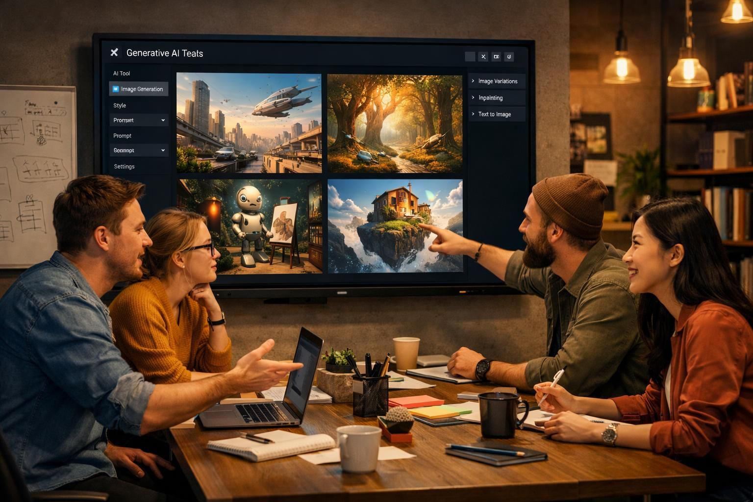 entdecken sie, wie künstliche intelligenz die kreative arbeit im marketing verändert und welche chancen und herausforderungen sich daraus ergeben.