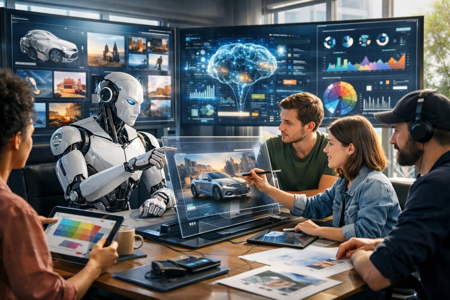 entdecken sie, wie künstliche intelligenz die kreative arbeit im marketing verändert, neue möglichkeiten schafft und herausforderungen mit sich bringt.