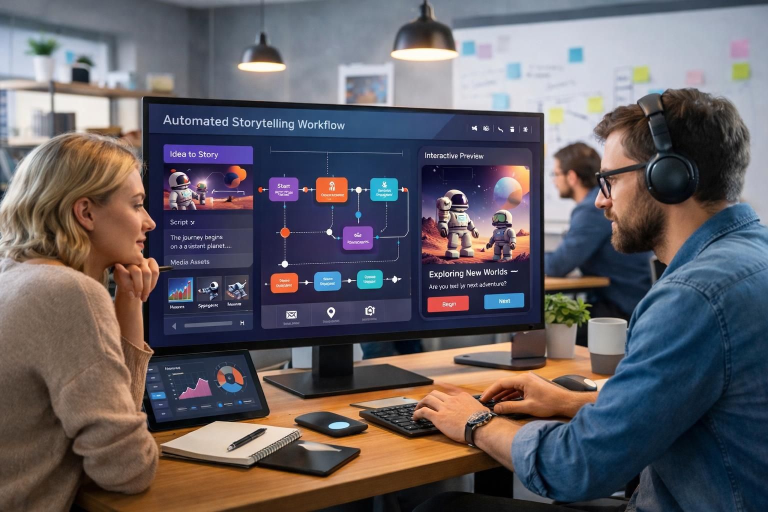erfahren sie, wie storytelling in einem automatisierten web eingesetzt wird, um nutzer zu fesseln und die interaktion zu verbessern.
