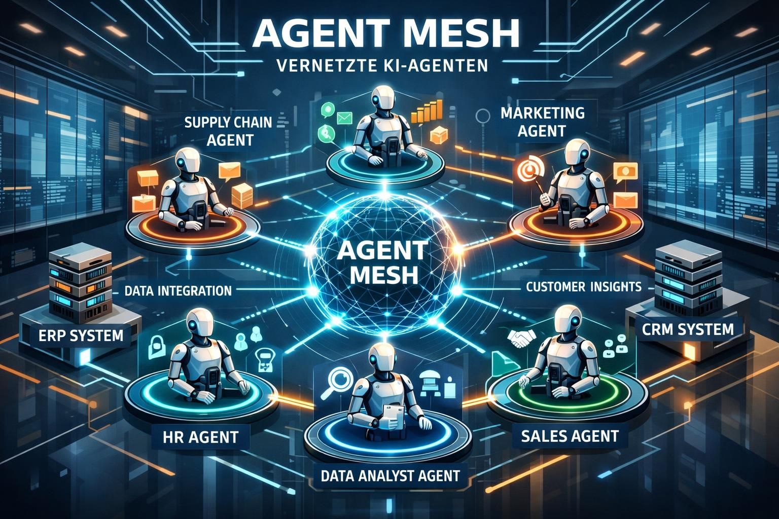 entdecken sie, wie multi-agenten-systeme die operative umsetzung von künstlicher intelligenz im jahr 2026 revolutionieren und welche vorteile sie für unternehmen bieten.